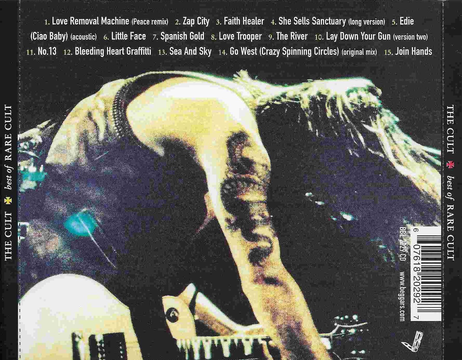 Back cover of BBL 2029 CD